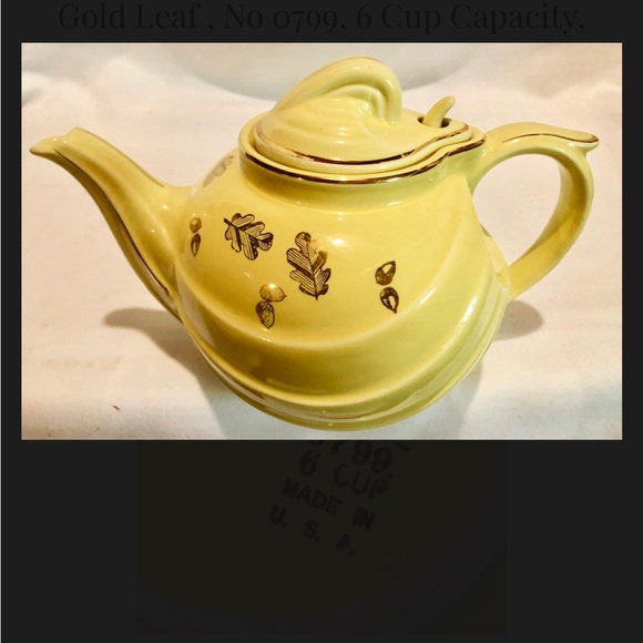Vintage 1940s Hall China Teapot - Picture 2 of 10